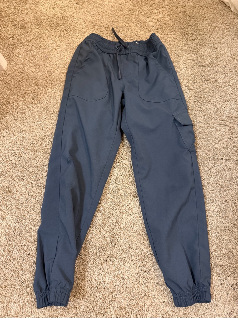 Andy & Evan Navy Drawstring Cargo Joggers